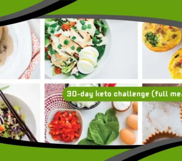 30-Day Keto Challenge (Full Meal Plan)