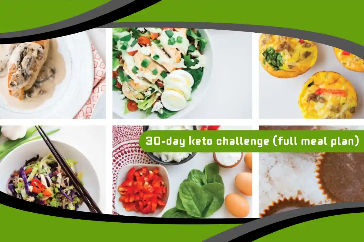 30-Day Keto Challenge (Full Meal Plan)
