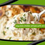 Easy Keto Chicken Alfredo with Shirataki Noodles