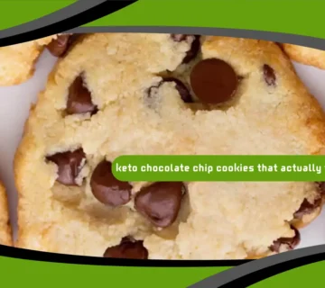 Keto Chocolate Chip Cookies That Actually Taste Good