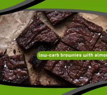 Low-Carb Brownies with Almond Flour