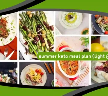 Summer Keto Meal Plan (Light & Fresh)